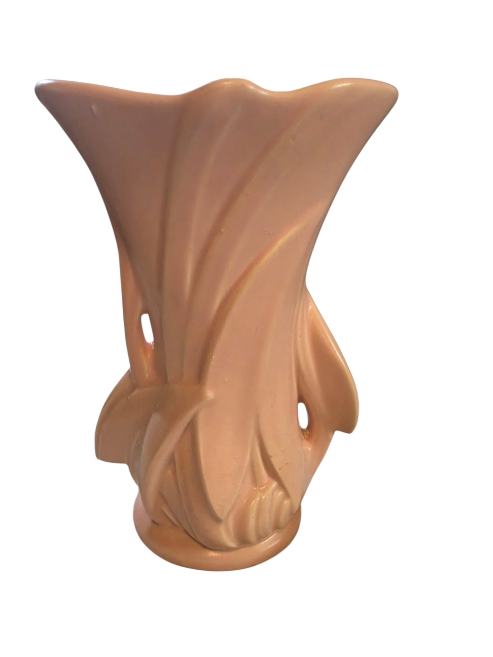 Vintage McCoy Pottery Arrow Leaf vase